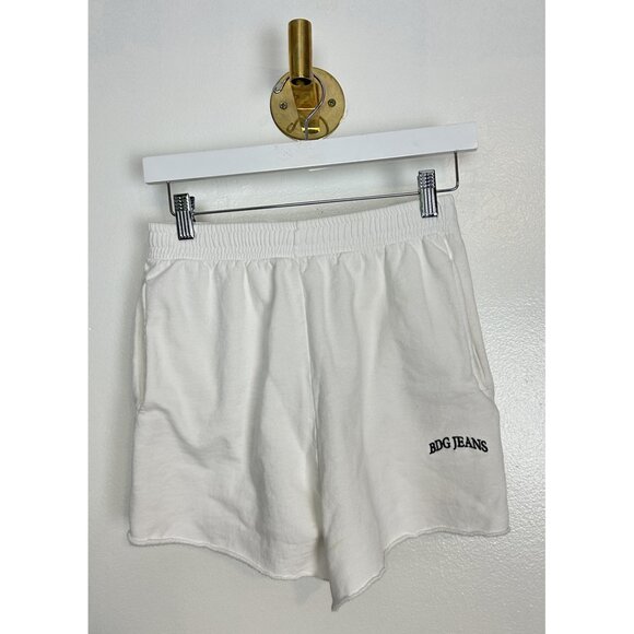BDG Jogger Shorts in White Size Small - Picture 1 of 4